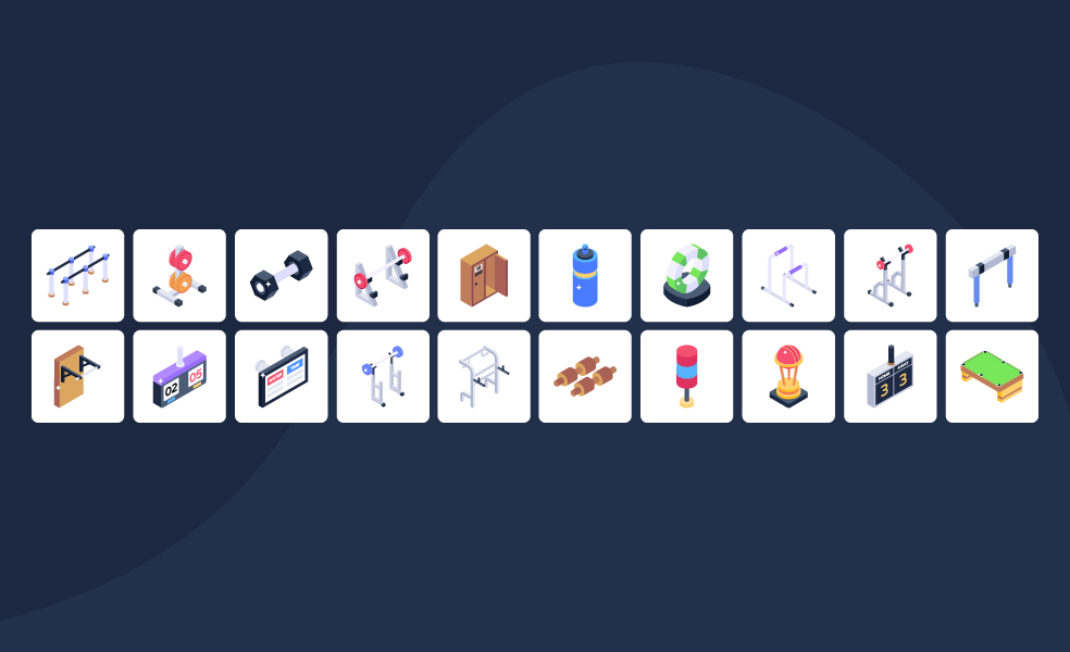 Sports-Isometric-Icons-Preview-7