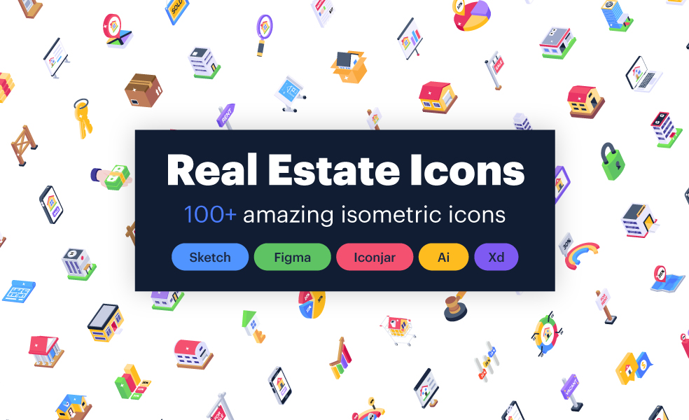 real-estate-isometric-icons-cover