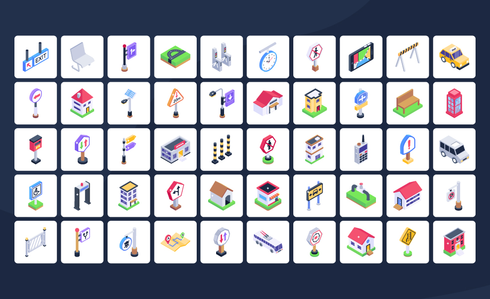 City-Life-Isometric-Icons-Preview-6