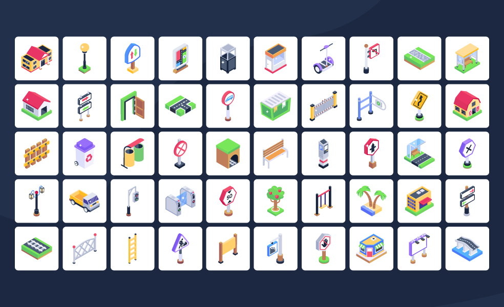 City-Life-Isometric-Icons-Preview-9