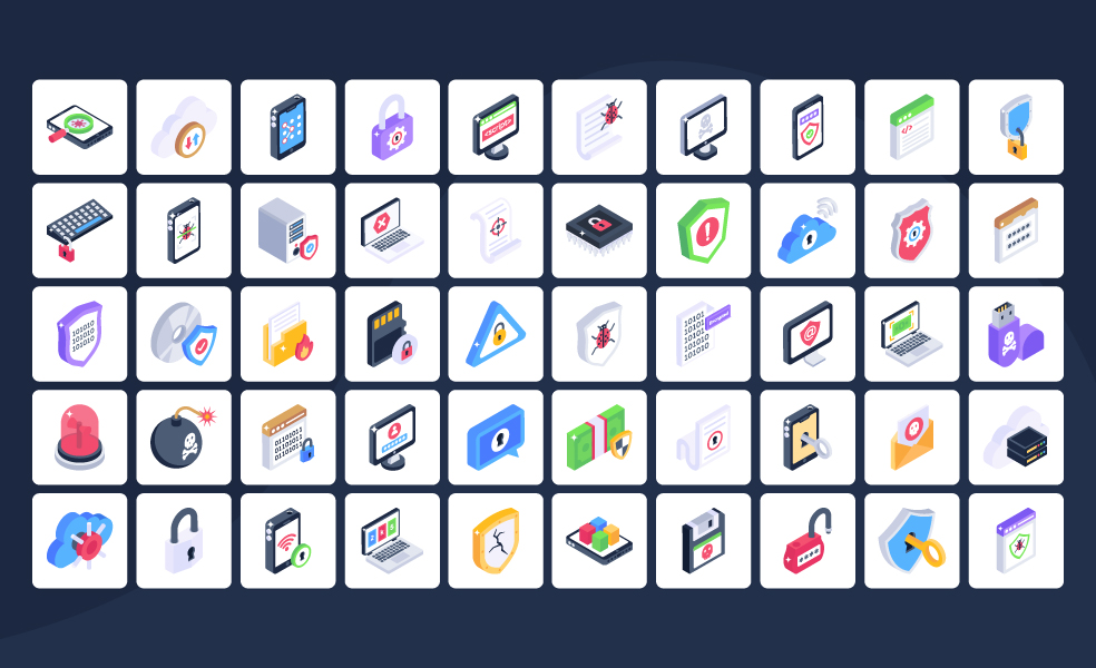 Cyber-Security-isometric-icons-preview-4