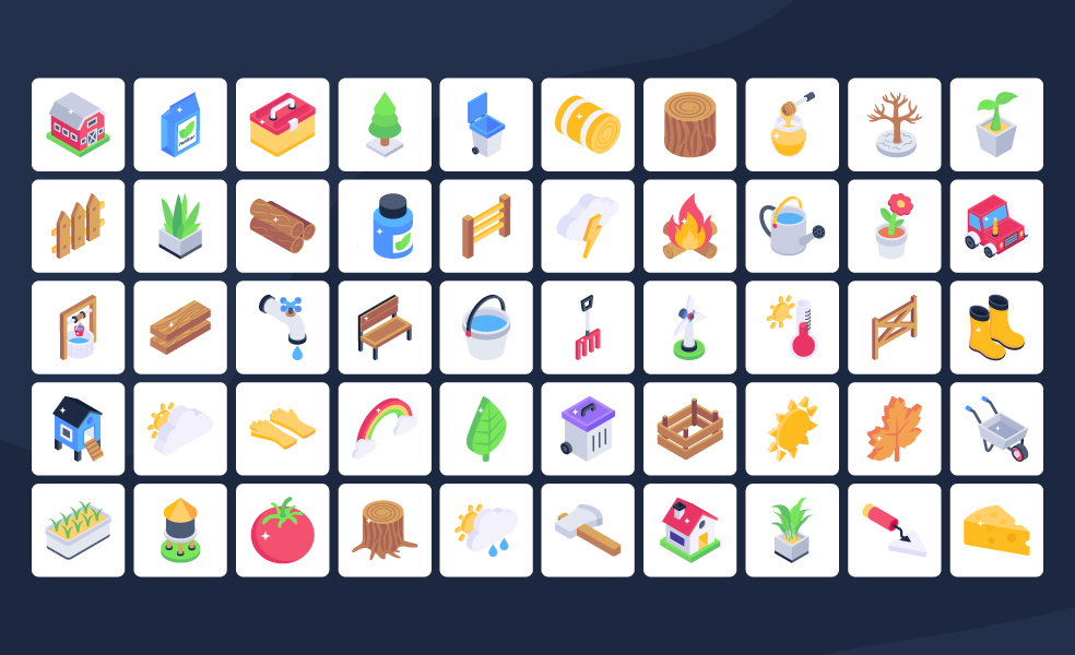 Farming-Isometric-Icons-Preview-3