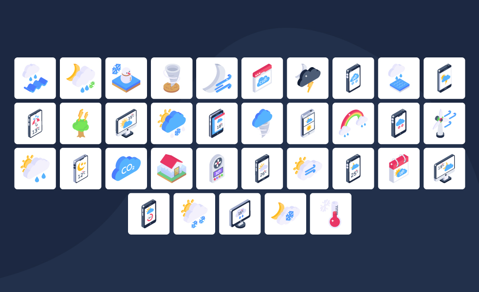 Weather-Isometric-Icons-Preview-4