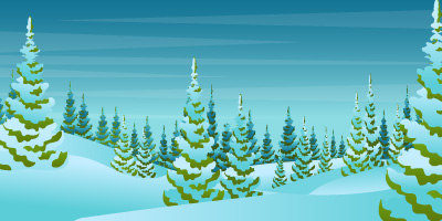 A perfectly designed winter background for desktop and web wallpapers