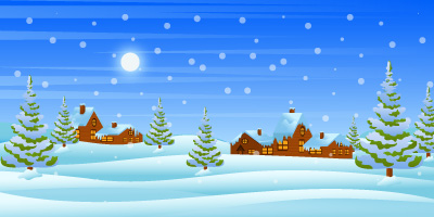 Download premium design background of winterscape view