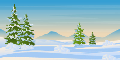 A perfectly designed winter background for desktop and web wallpapers