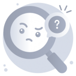 Get hold on this editable flat icon of unknown search