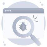 Get hold on this editable flat icon of bug fixing