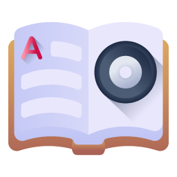 Grab this editable flat icon of textbook