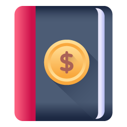 A well designed flat icon of finance education